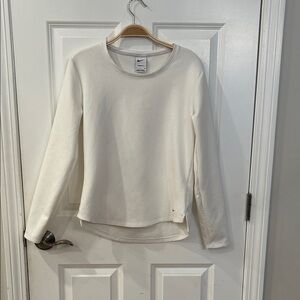 Nike Women's White Long Sleeve Tee